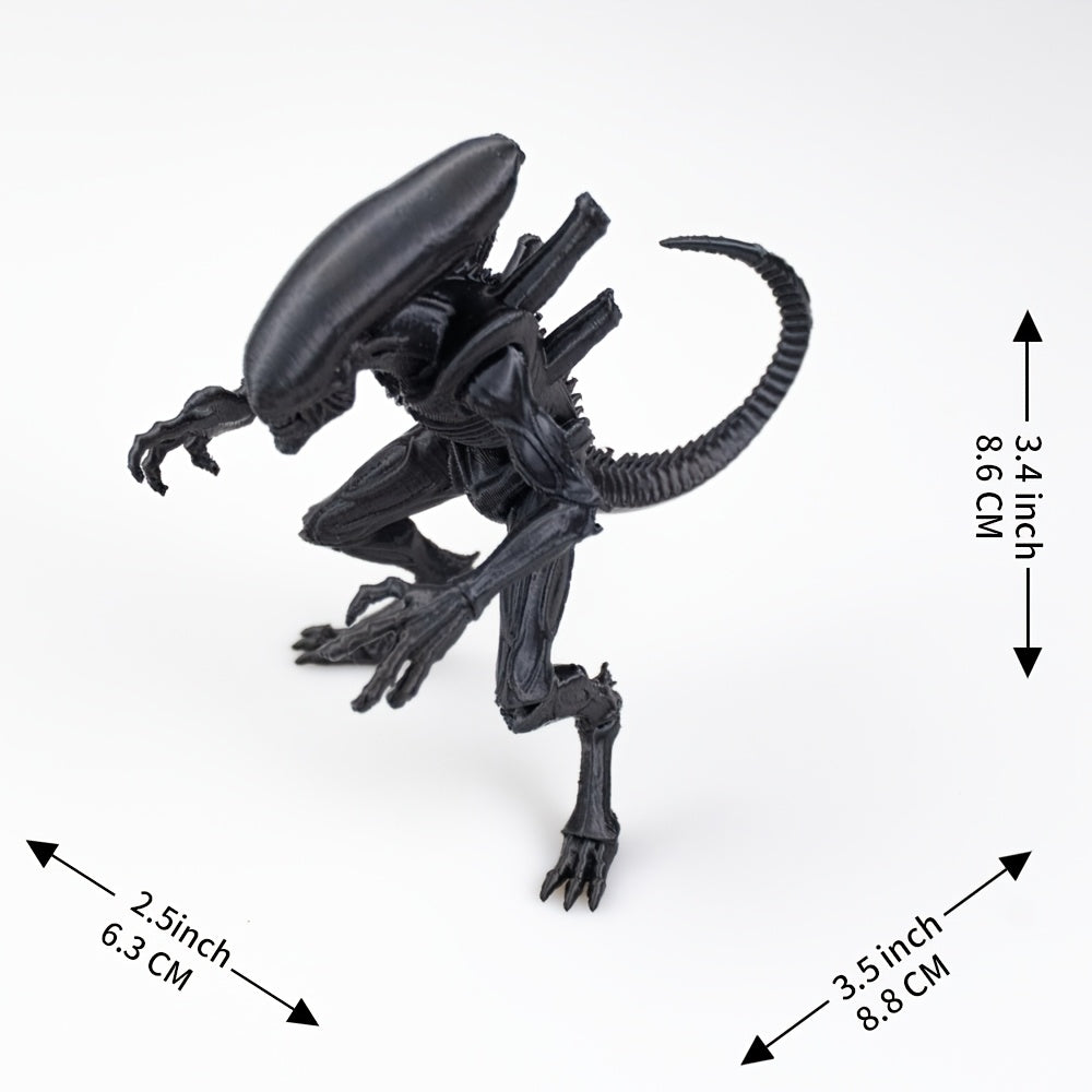 Tnessential Collectible Figurines Featuring Sci-fi Alien Statues 3D Decor
