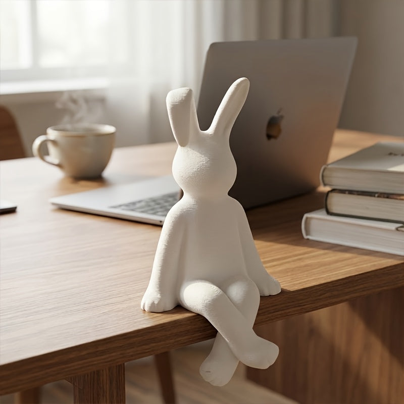 Tnessential One Creative Cute Healing Animal Figurine: Charming Sitting 3D Decor