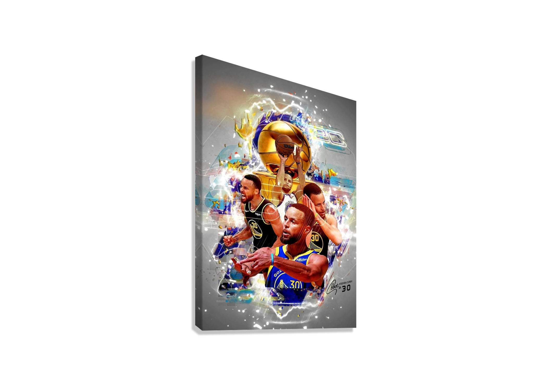 STEPH CURRY CANVAS POSTER