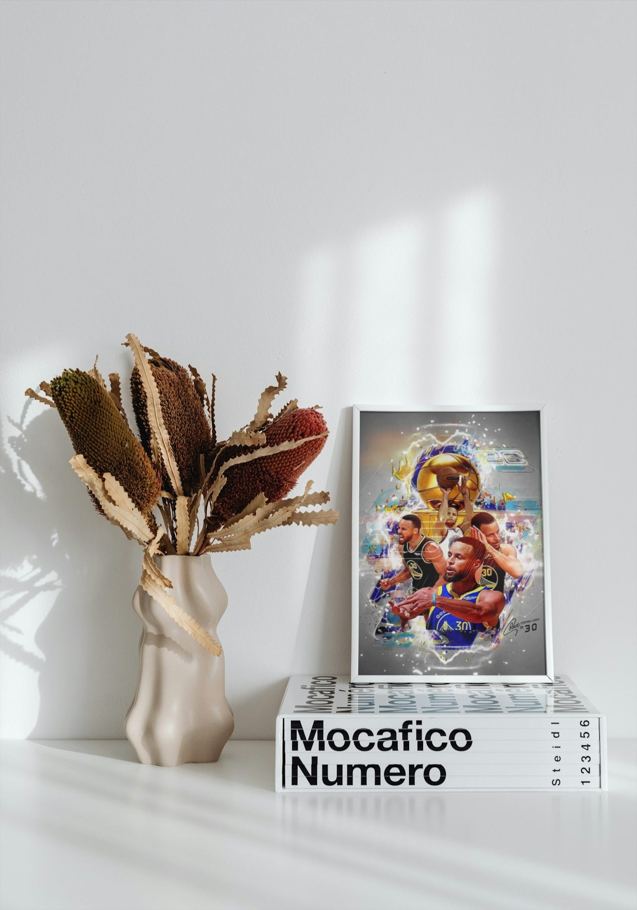 STEPH CURRY CANVAS POSTER