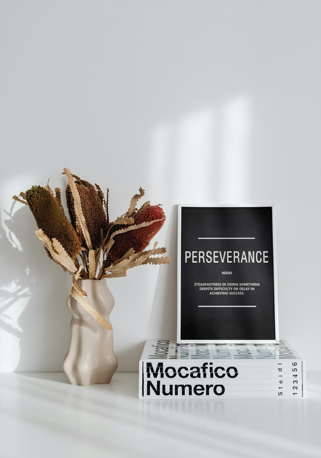 PERSEVERANCE MOTIVATIONAL CANVAS POSTER