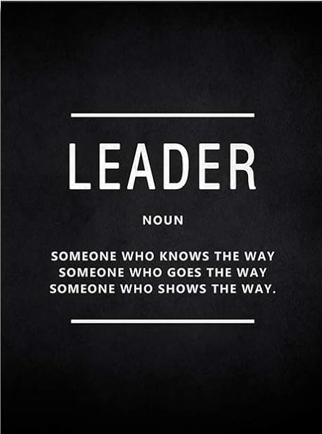 LEADER MOTIVATIONAL CANVAS POSTER