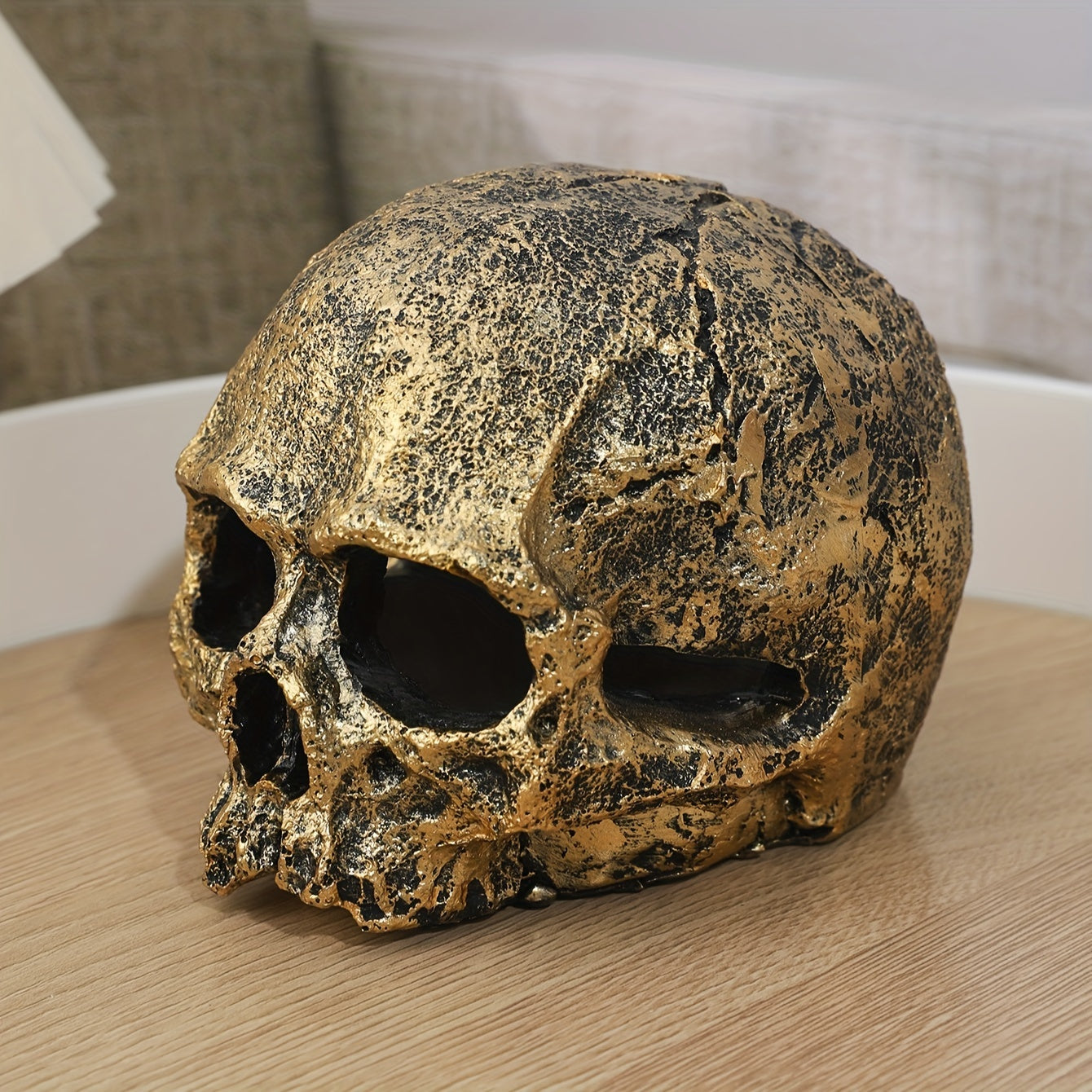 Tnessential Resin Skull Decorative Ornament 3D Decor