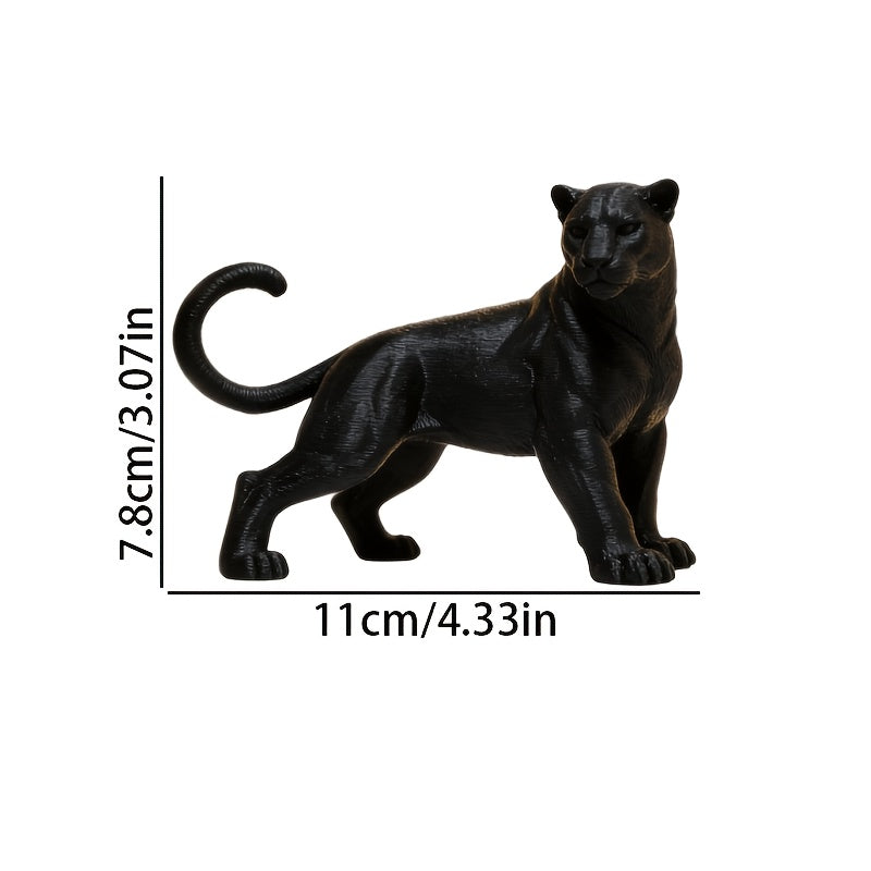 Tnessential Strong Panther Statue Decoration 3D Decor