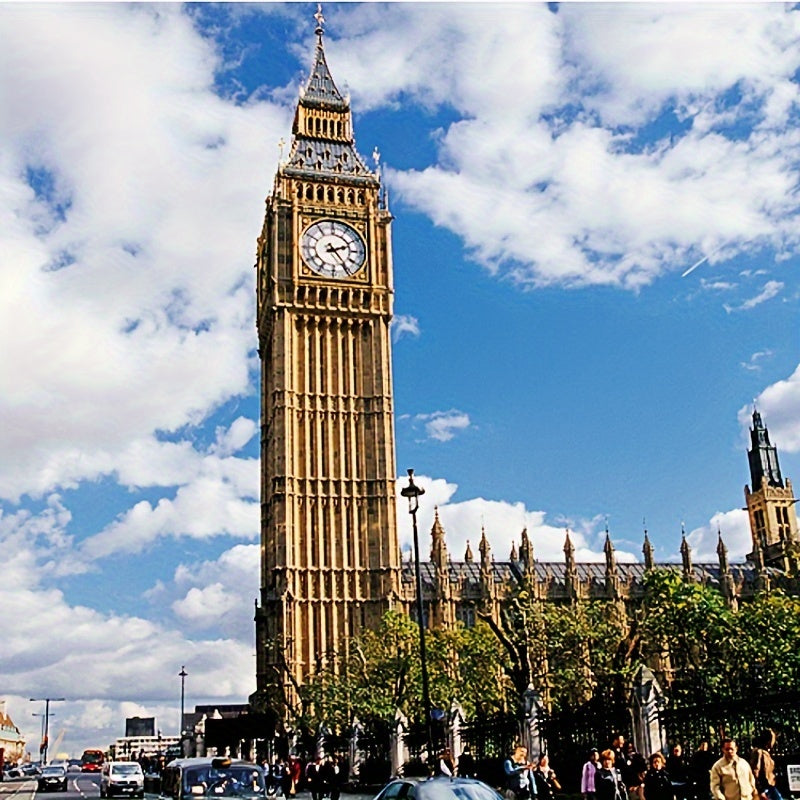 Tnessential British Landmark Big Ben Model Crafts 3D Decor