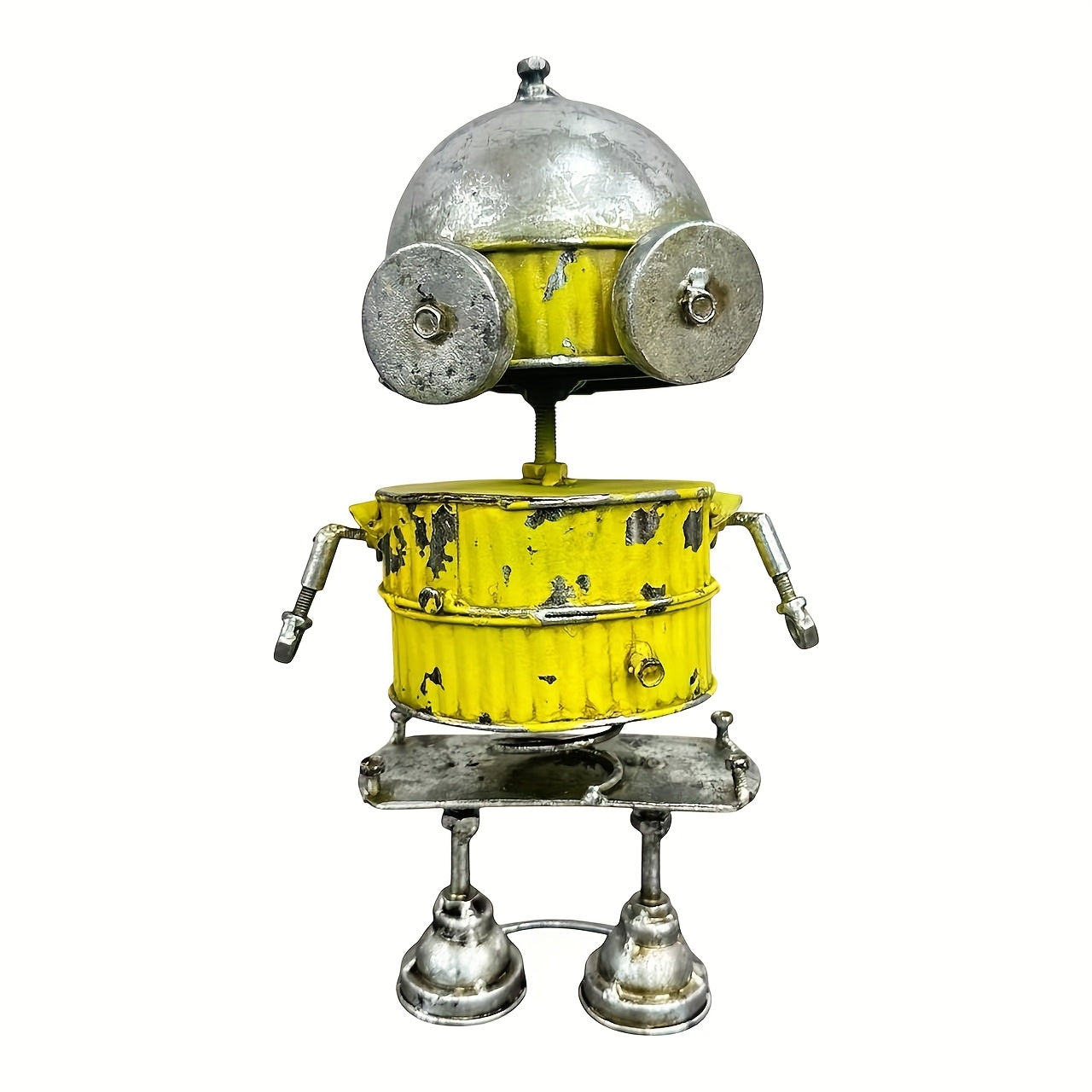 Tnessential Charming Iron Robot Available in Two Colors 3D Decor