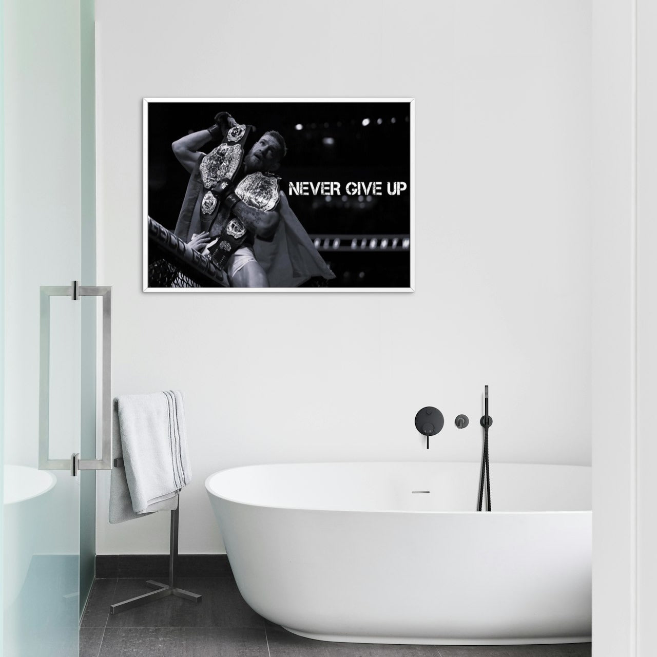 CONOR MCGREGOR UFC MOTIVATIONAL CANVAS POSTER