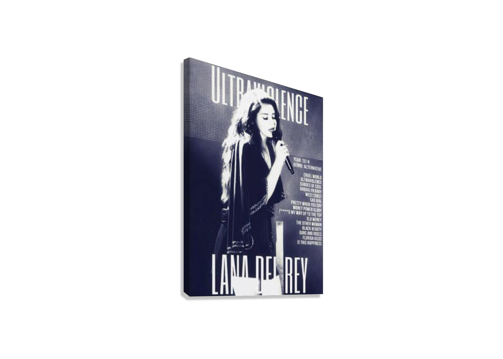 LANA DEL RAY CANVAS POSTER