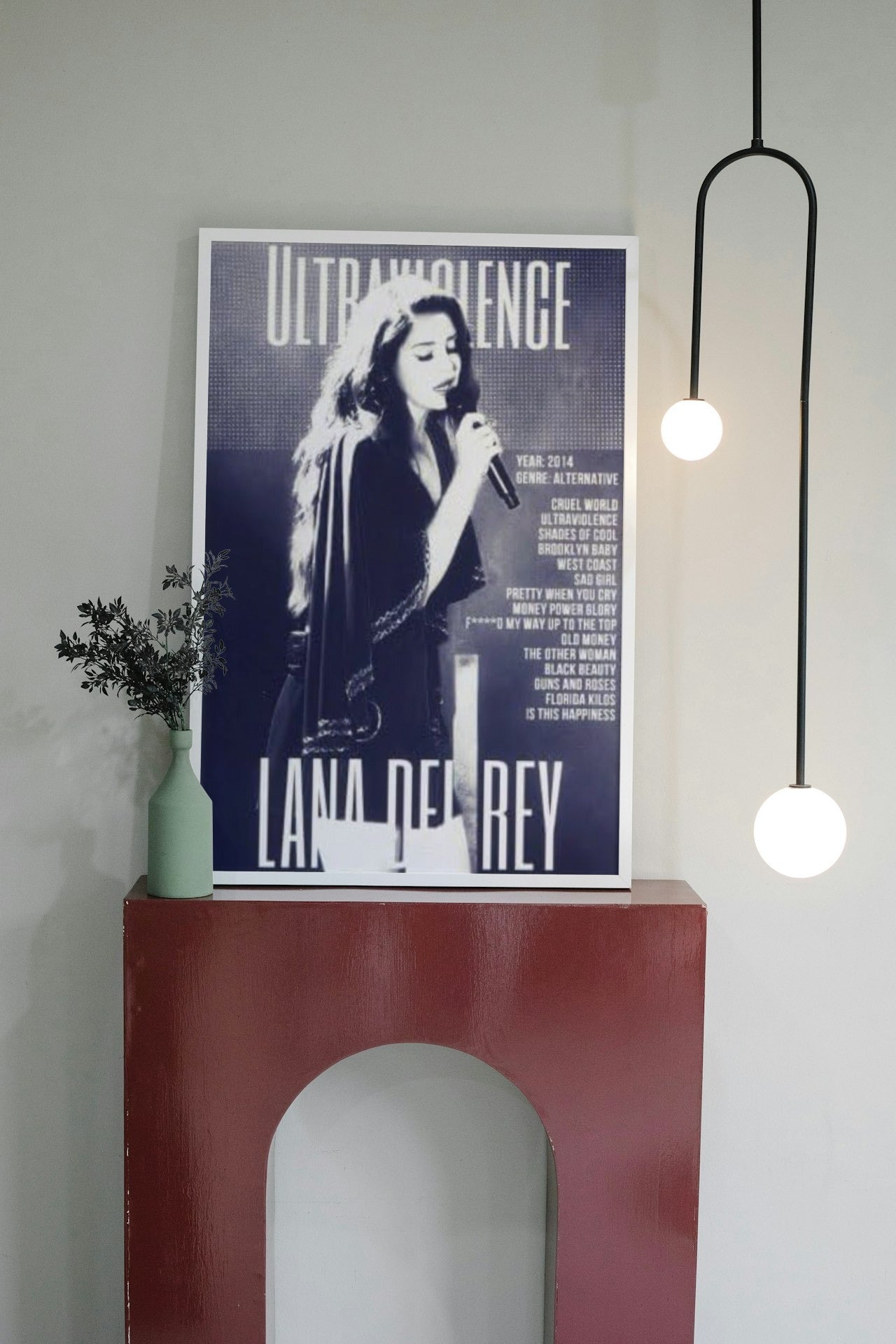 LANA DEL RAY CANVAS POSTER