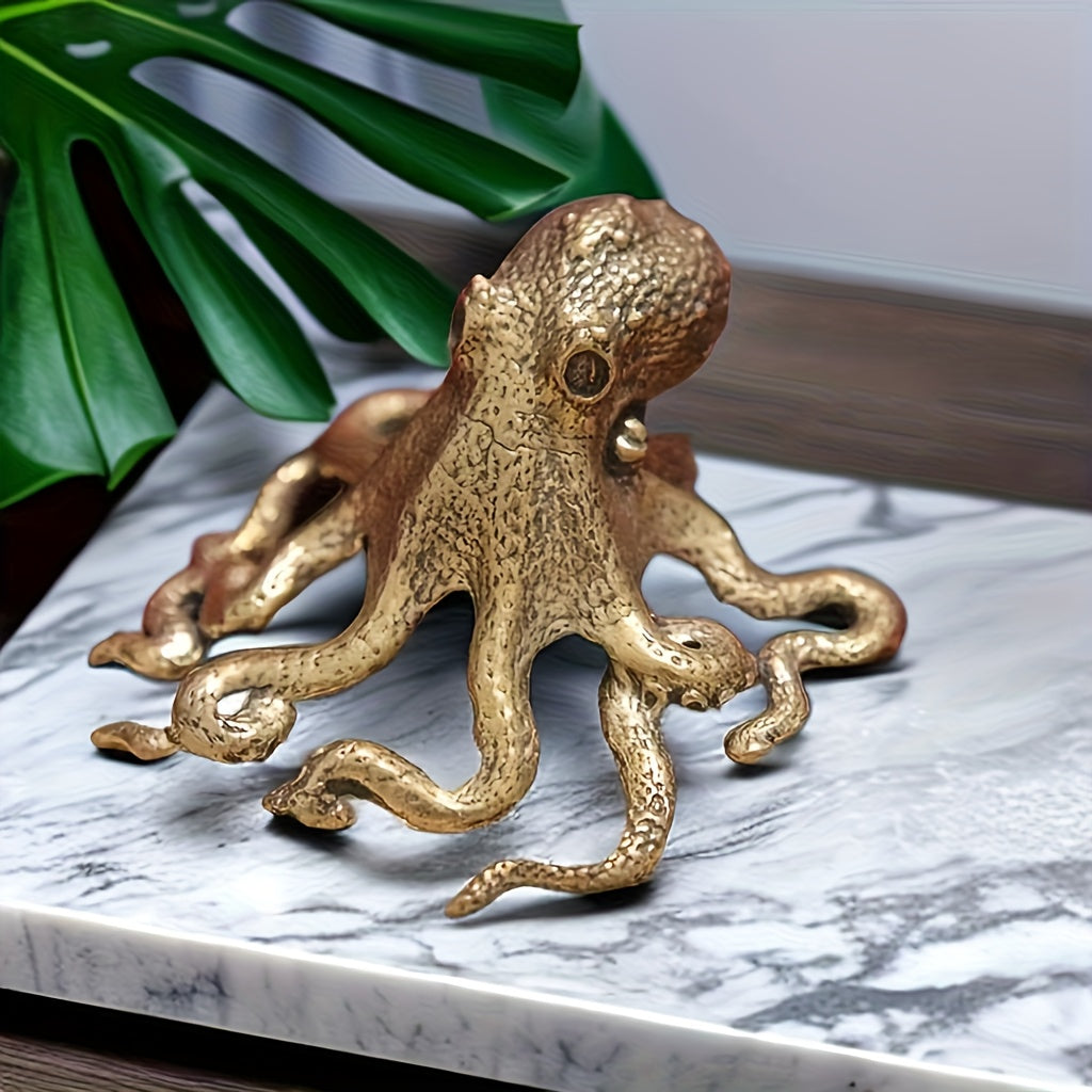 Tnessential Octopus Ornaments Collectible Figurines 3D Decor
