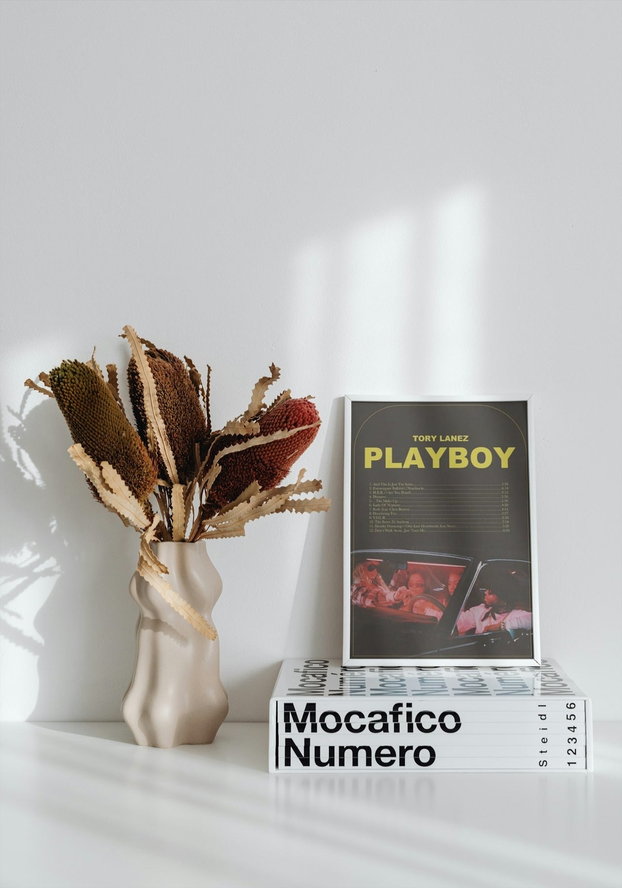 "TORY LANES " PLAY BOY CANVAS POSTER