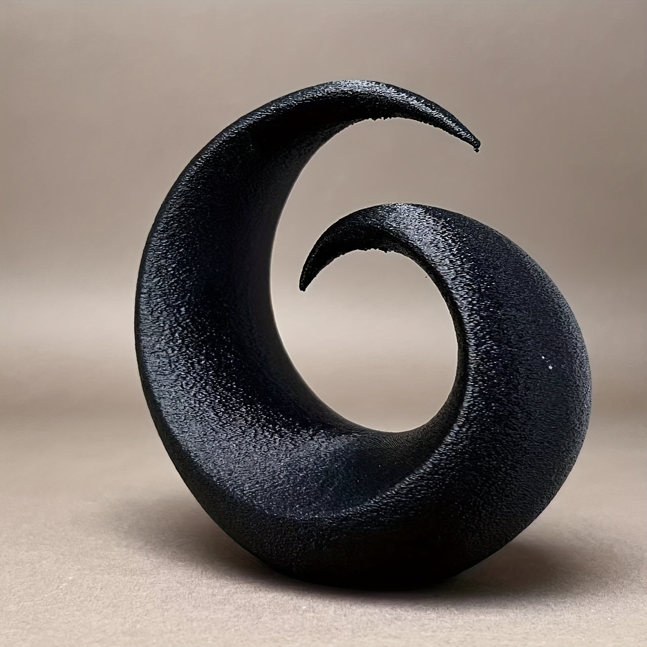 Tnessential Statues\u002f1pc-3d Printed Eternal Flowing Sculpture 3D Decor