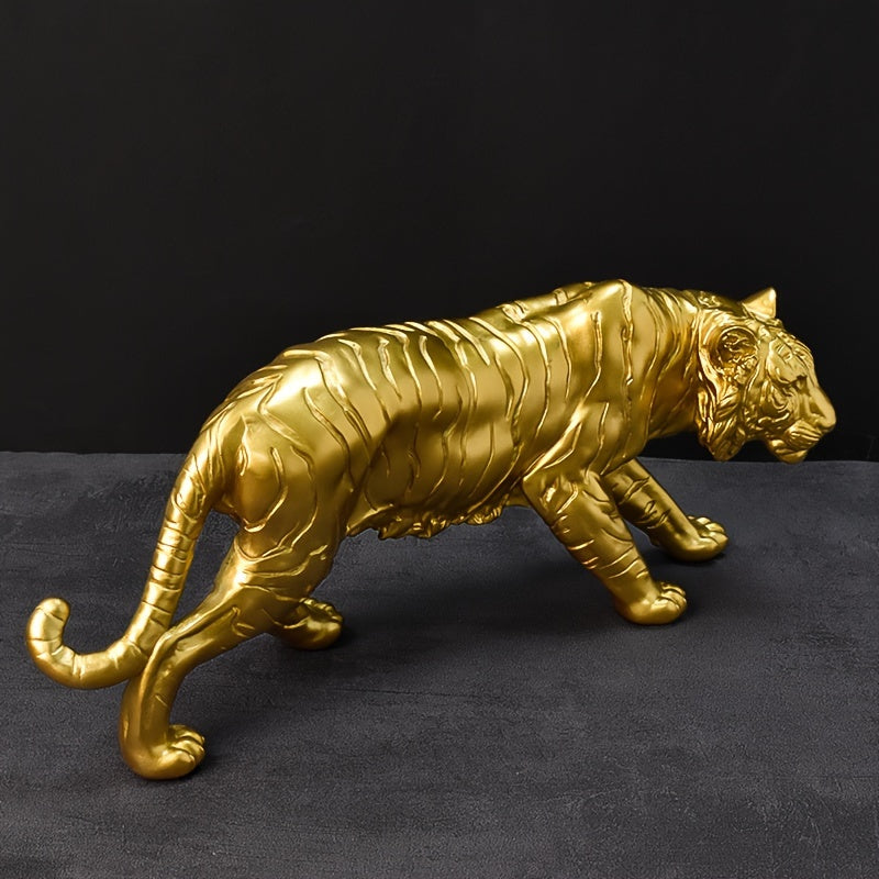 Tnessential Resin Tiger Home Statue Ornament 3D Decor
