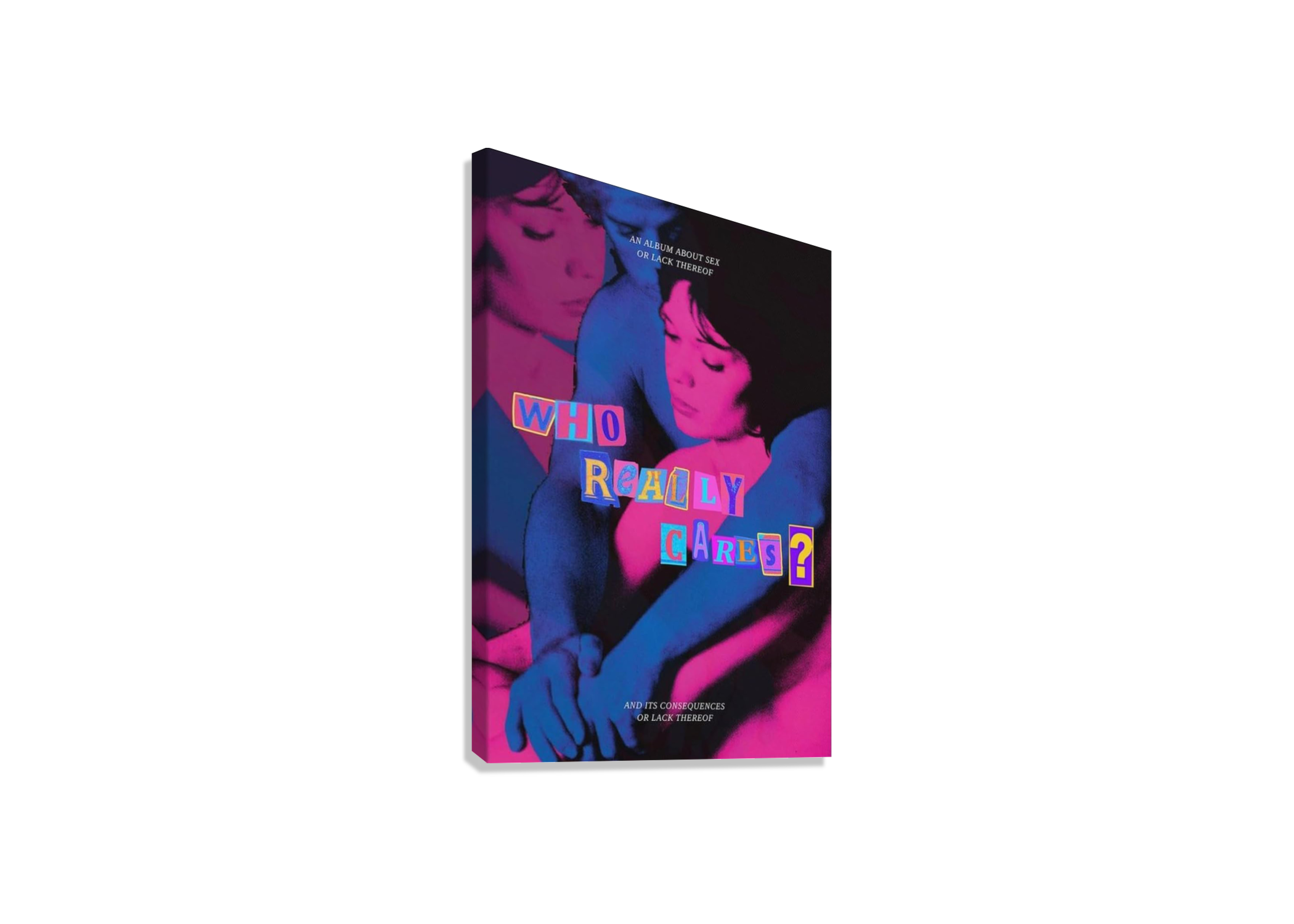 TV GIRL CANVAS POSTER