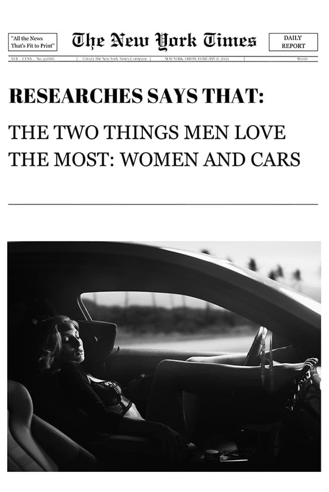 FUNNY AESTHETIC THE TWO THINGS MEN AND WOMEN LOVE CANVAS POSTER