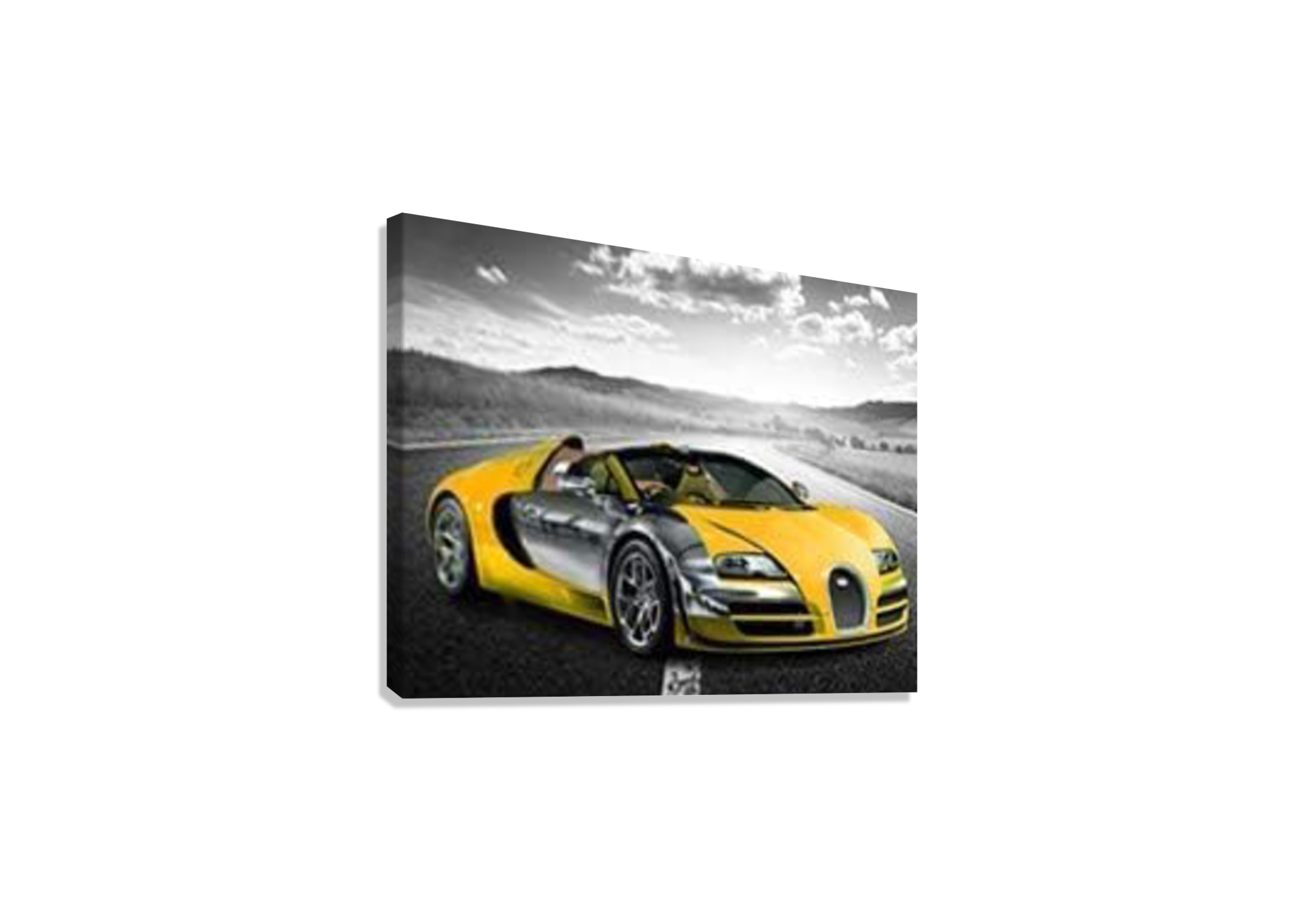 BUGATTI CANVAS POSTER