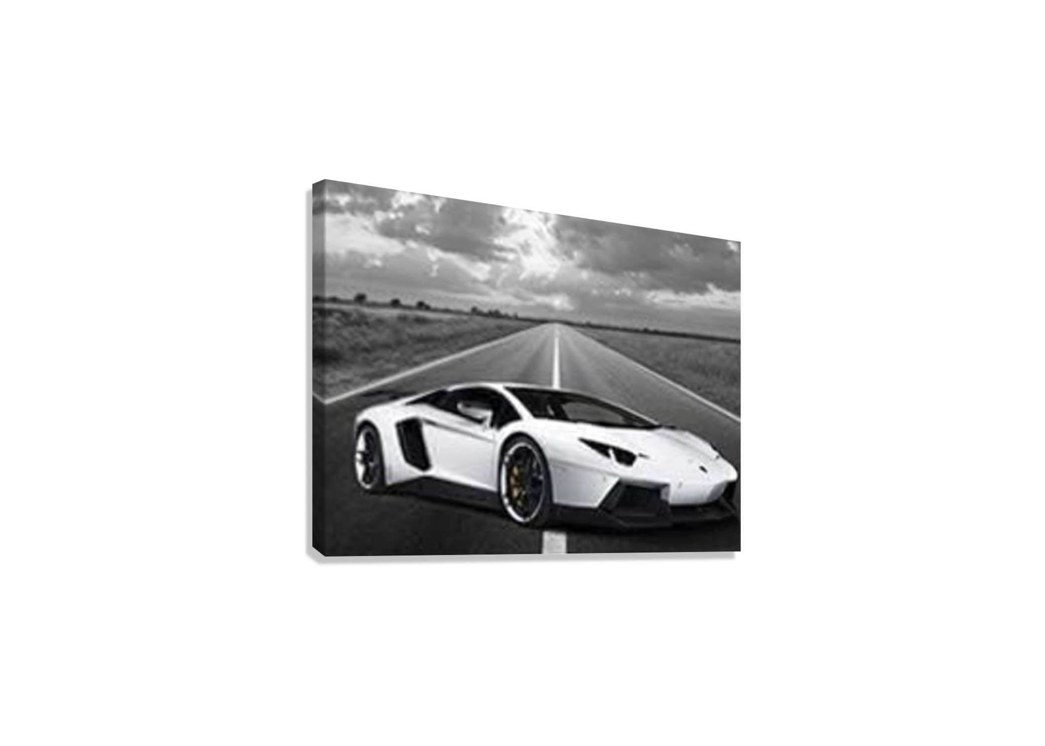 LAMBO CANVAS POSTER