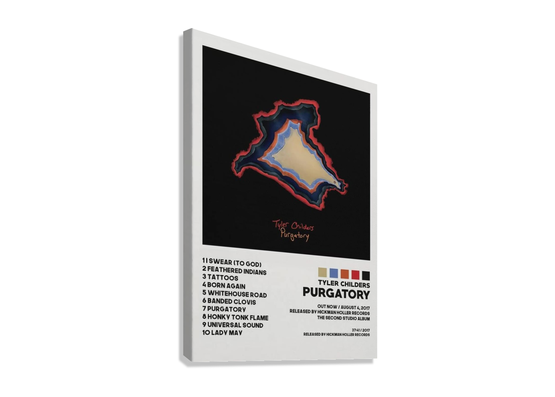 TYLER CHILDERS "PURGATORY" CANVAS POSTER