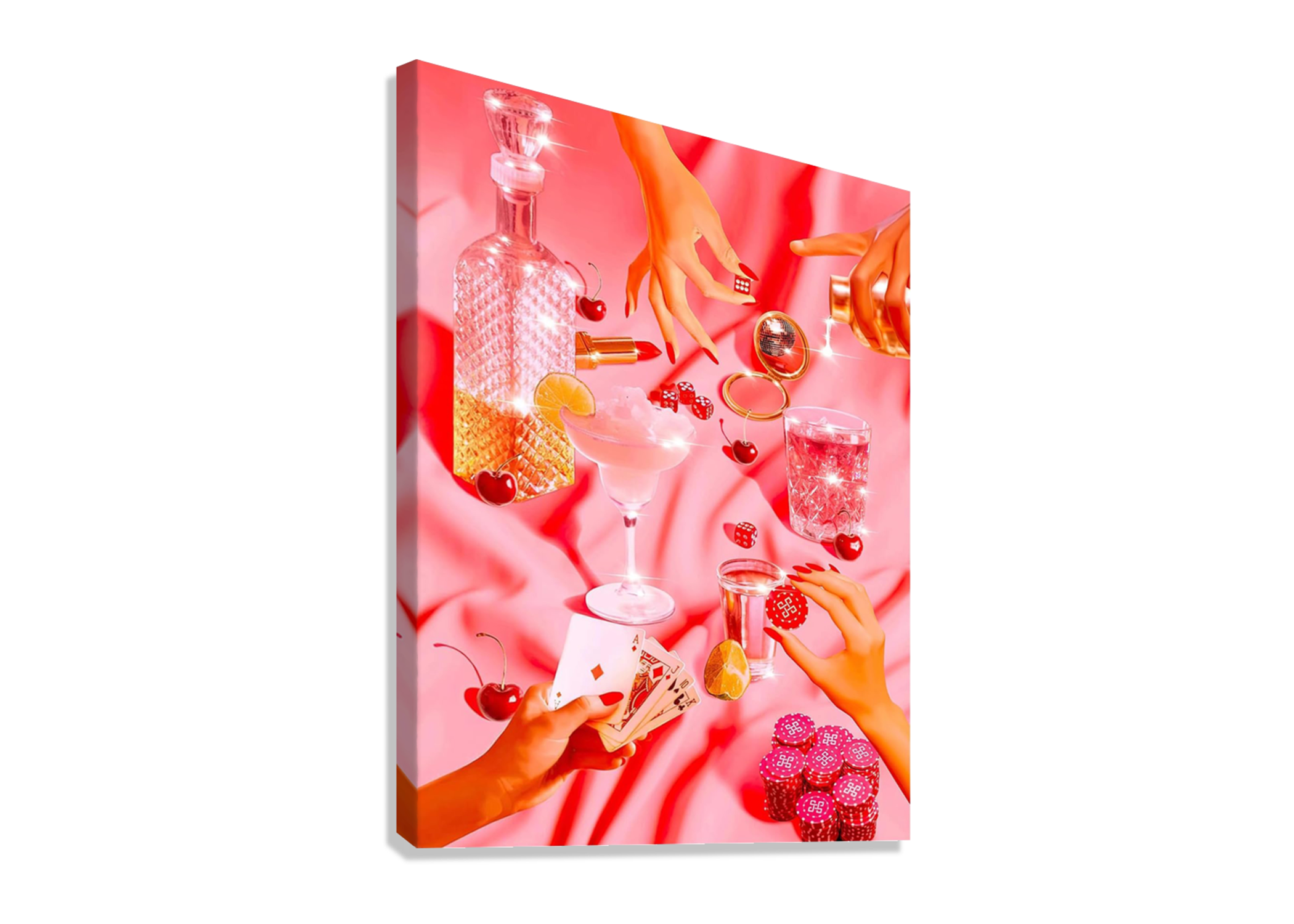 CUTE PINK AESTHETIC POSTER