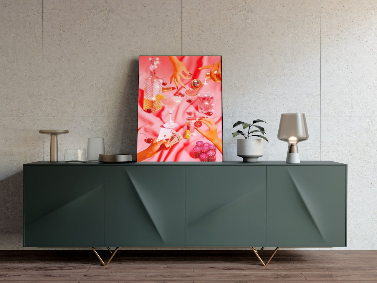 CUTE PINK AESTHETIC POSTER