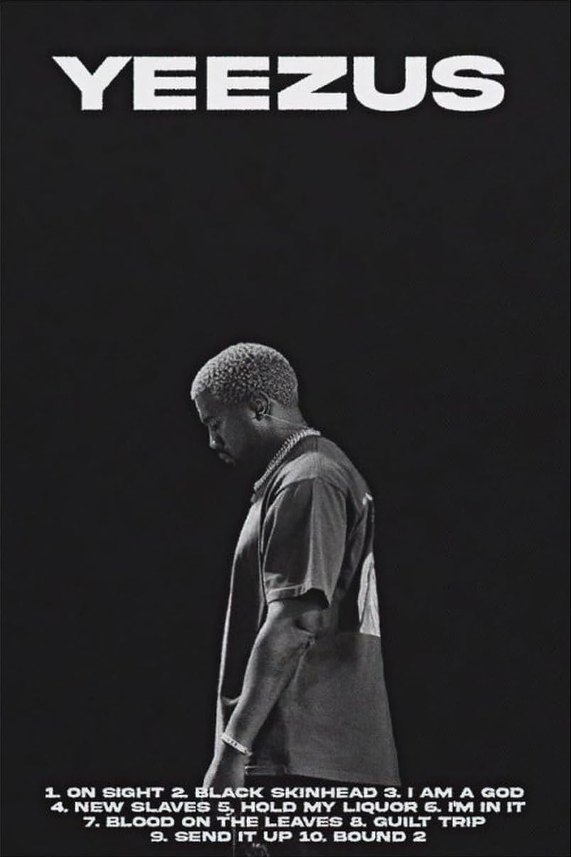 Kanye west "Yeezus" canvas poster