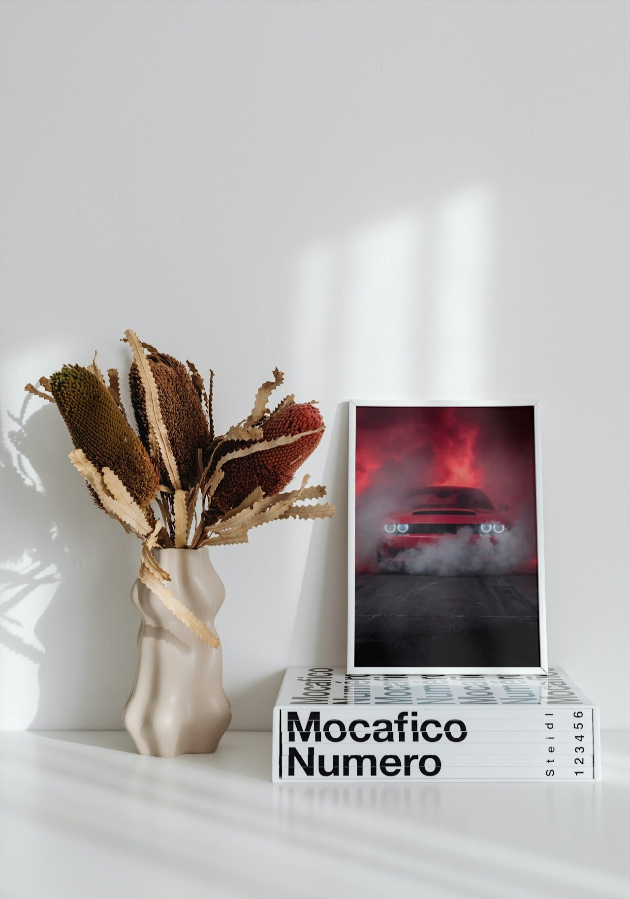 AMERICAN MUSCLE CAR DODGE CANVAS POSTER