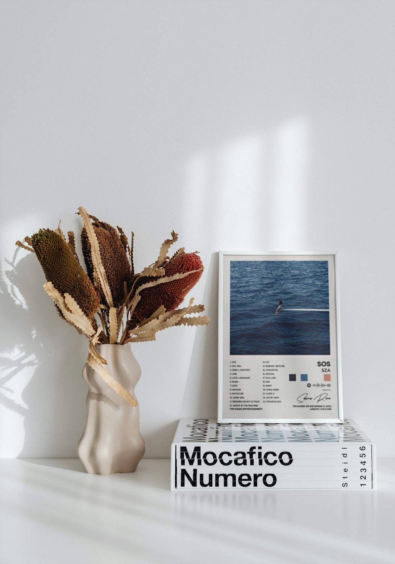 SZA "S.O.S" CANVAS POSTER