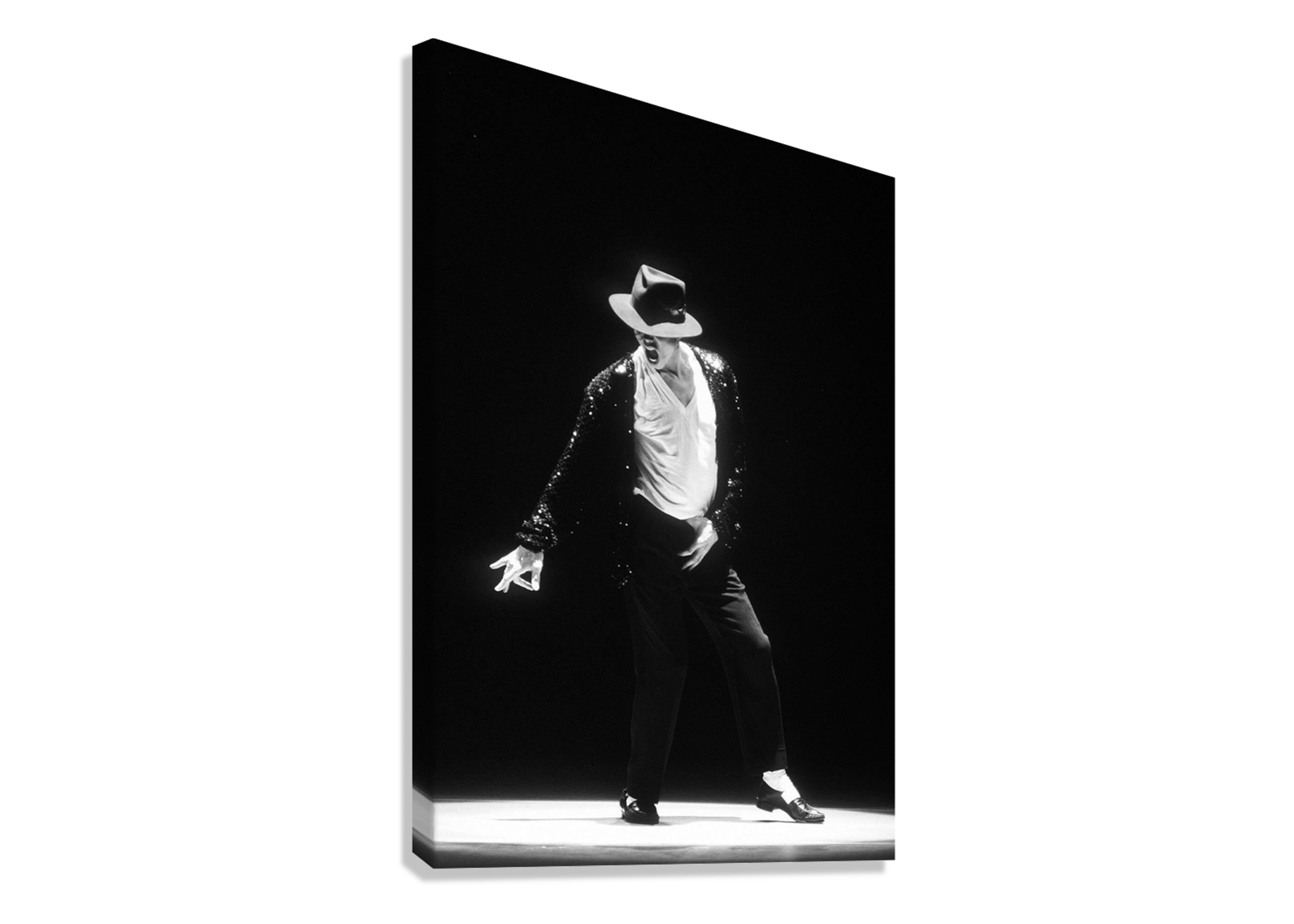 ICONIC MICHEAL JACKSON CANVAS POSTER