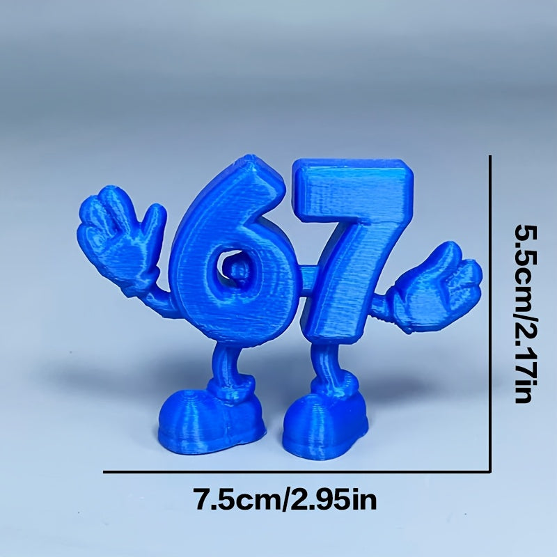 Tnessential Digital Figurine Ornament 3D Decor
