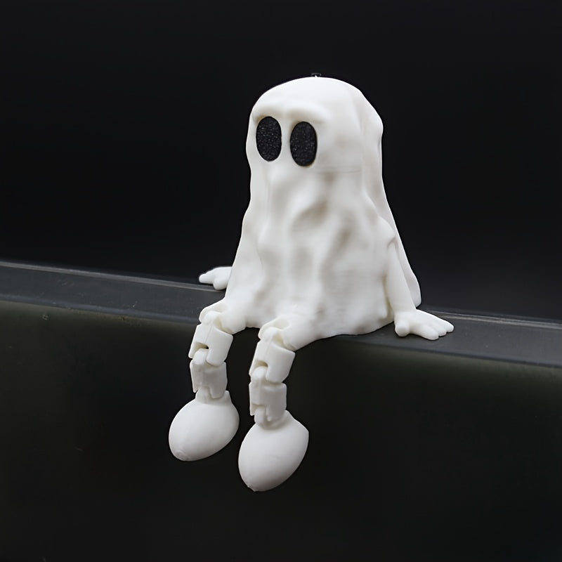 Tnessential Printed Ghost Figurine Halloween Gift Christmas Present 3D Decor