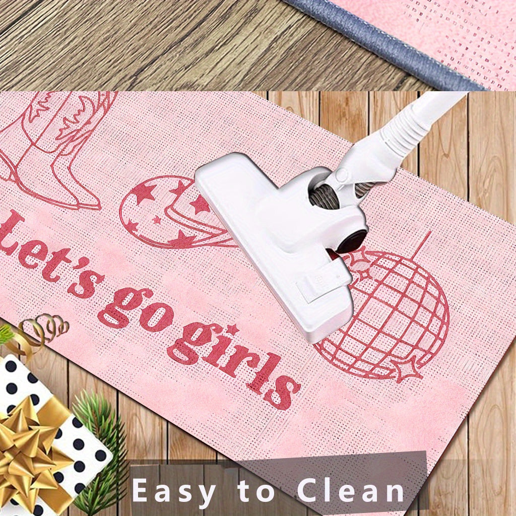 PINK COWBOY RUG view 7