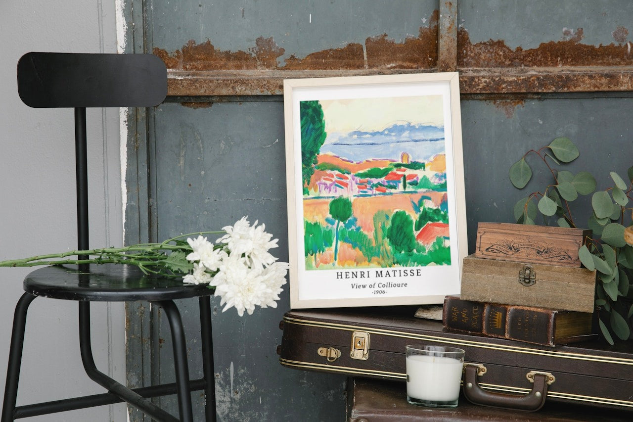 HENRI MATISSE PAINTING CANVAS POSTER