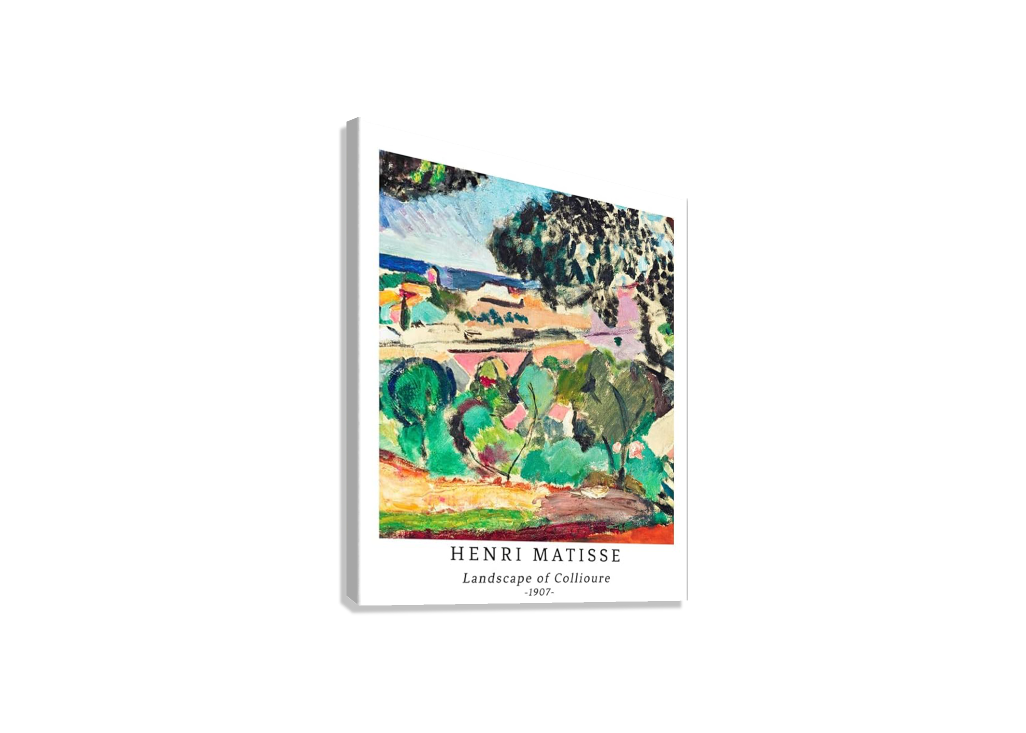 HENRI MATISSE PAINTING CANVAS POSTER