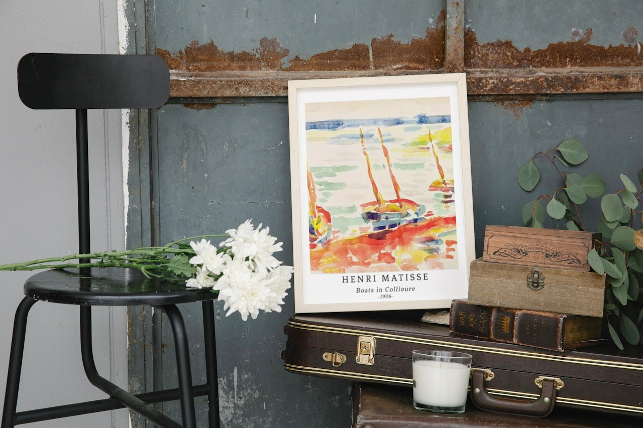 HENRI MATISSE PAINTING CANVAS POSTER