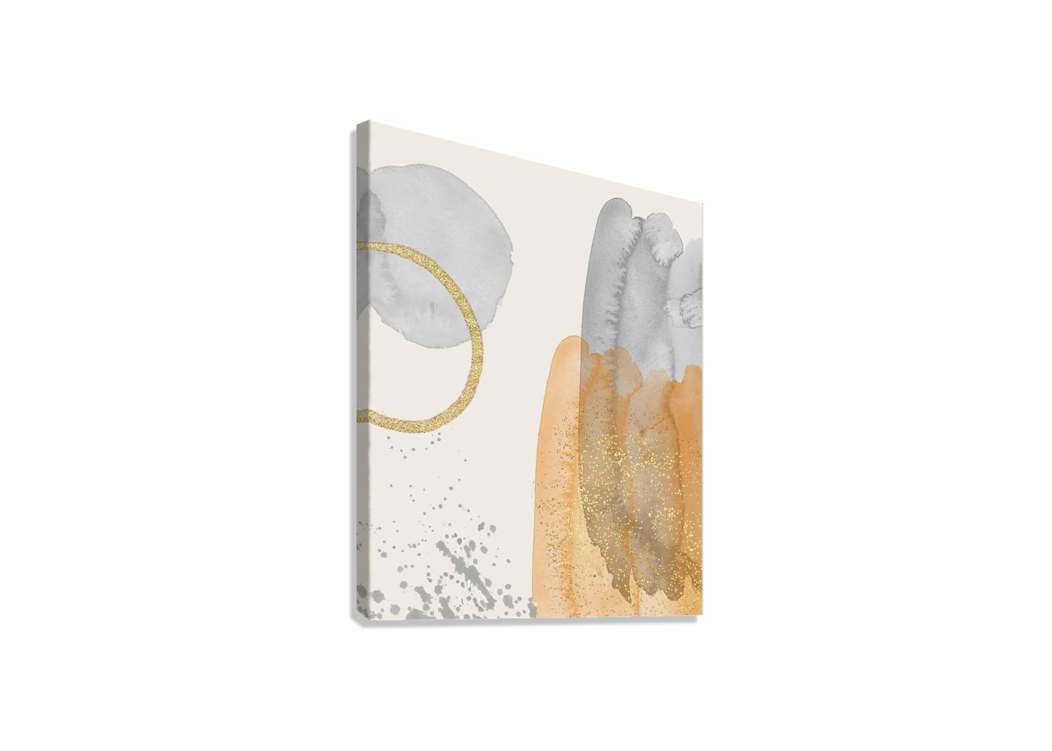 ABSTRACT PAINTING CANVAS POSTER
