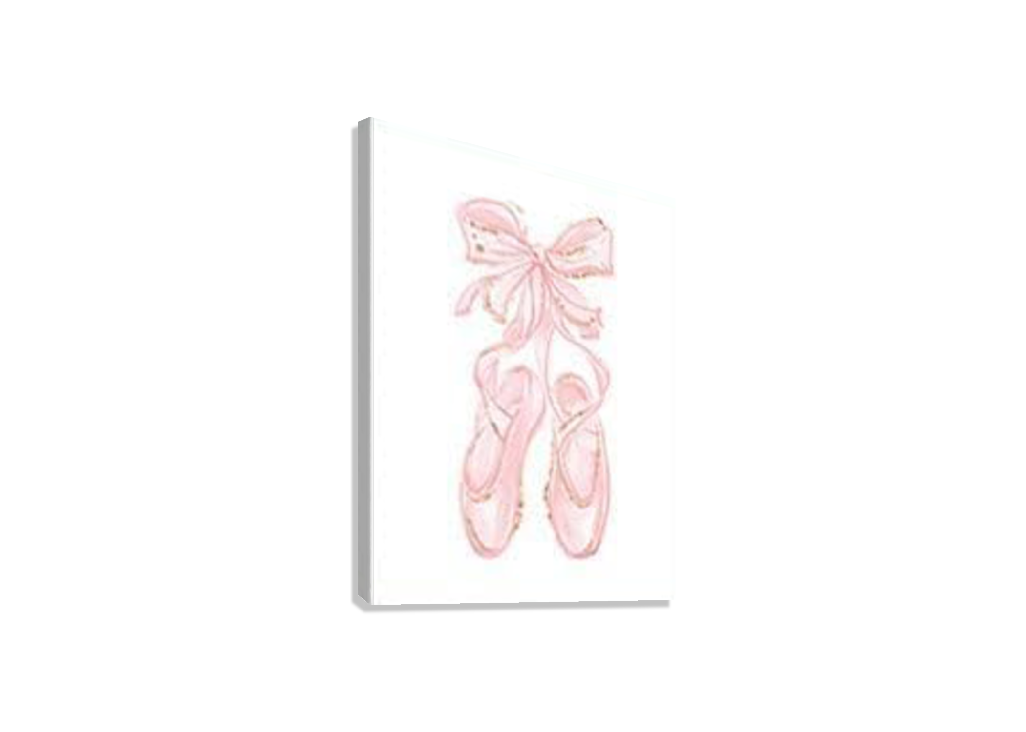 CUTE NURCERY BOWTIE CANVAS POSTER