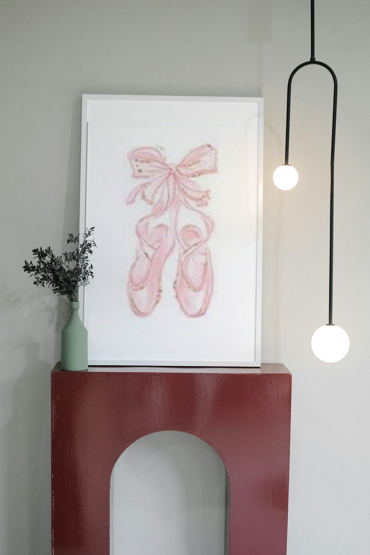 CUTE NURCERY BOWTIE CANVAS POSTER