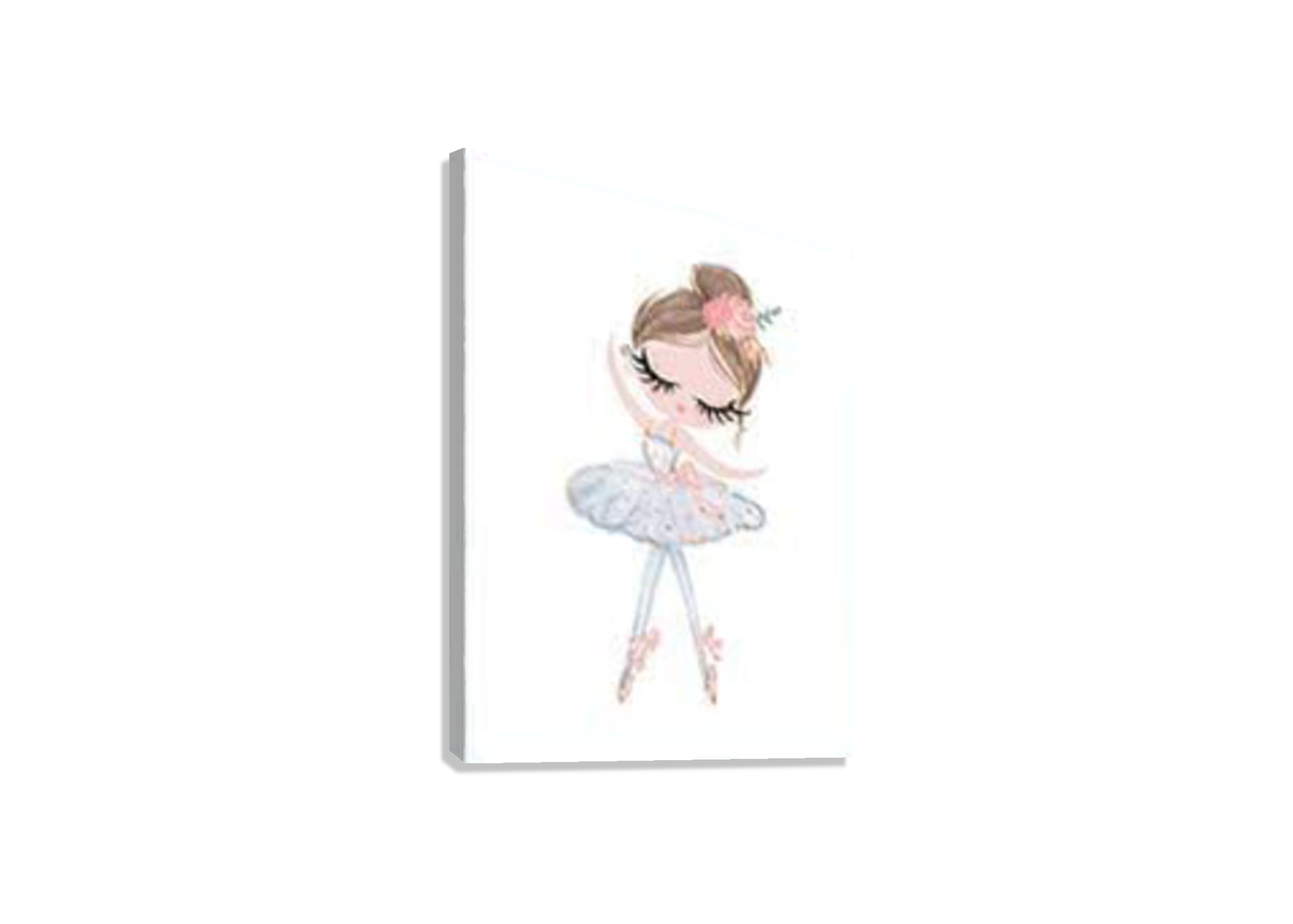 NURCERY BALLERINA CANVAS POSTER