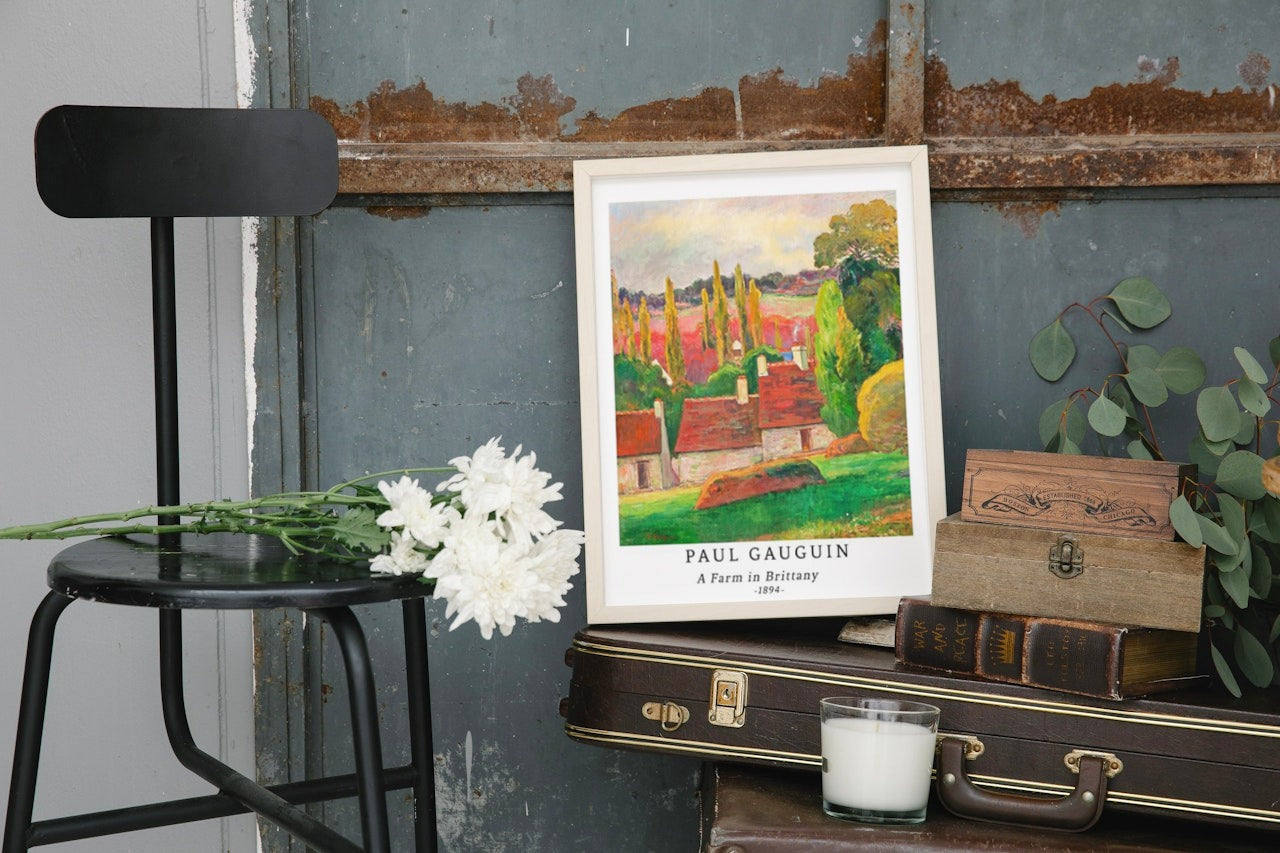 PAUL GAUGIN PAINTING CANVAS POSTER