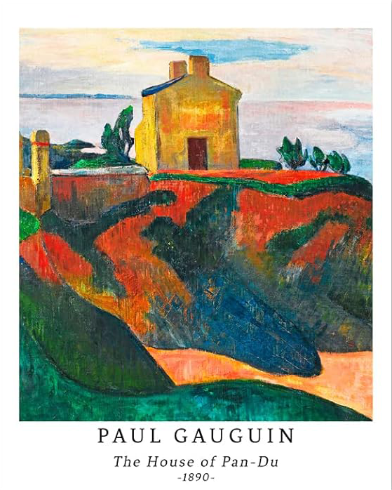 PAUL GAUGIN PAINTING CANVAS POSTER