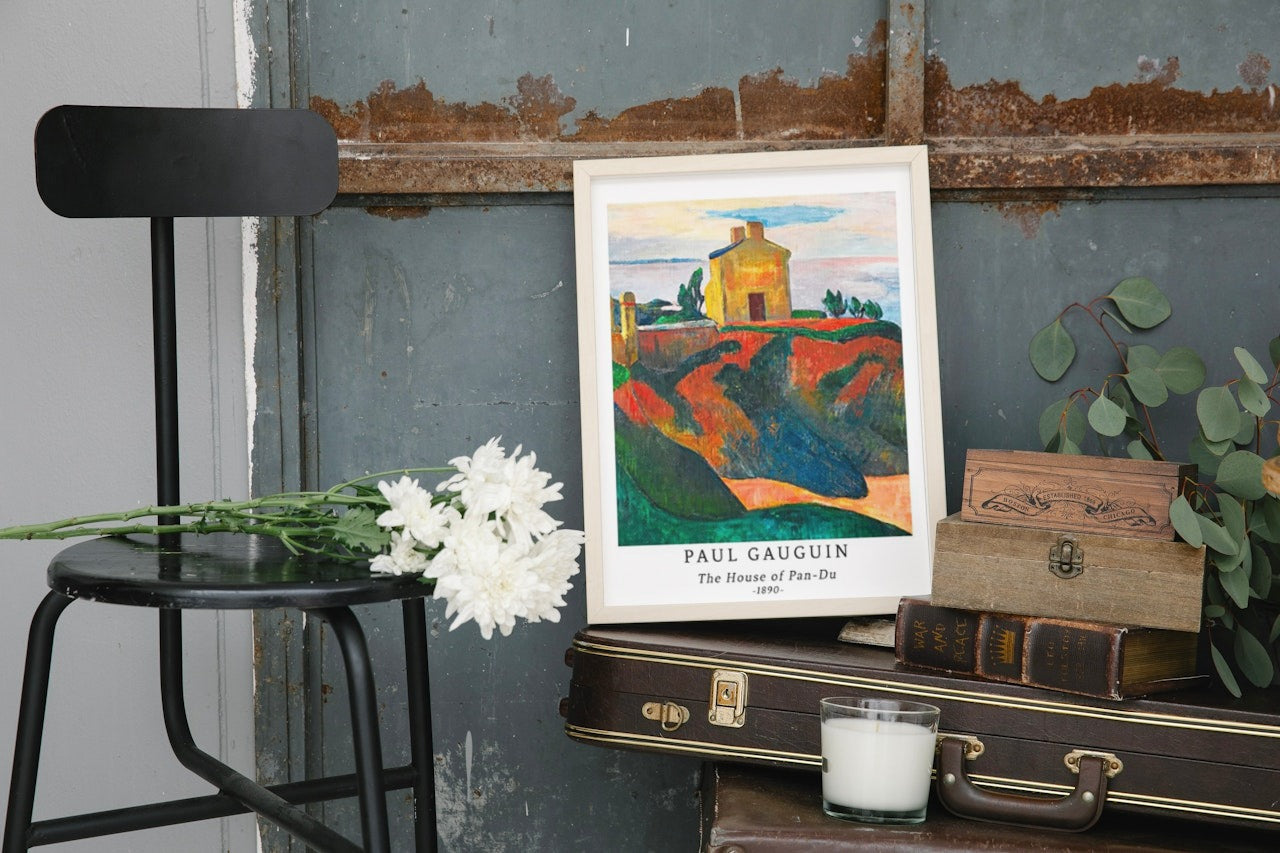 PAUL GAUGIN PAINTING CANVAS POSTER