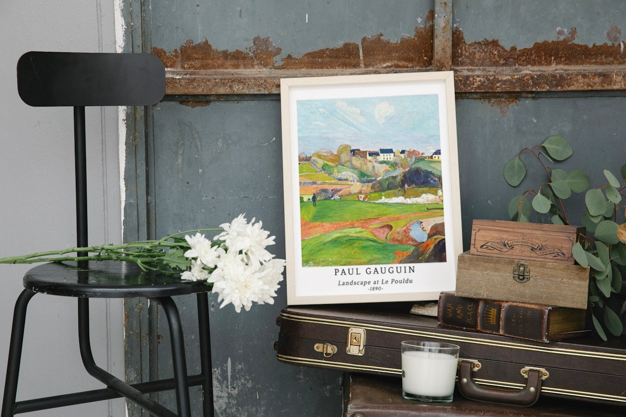 PAUL GAUGIN PAINTING CANVAS POSTER