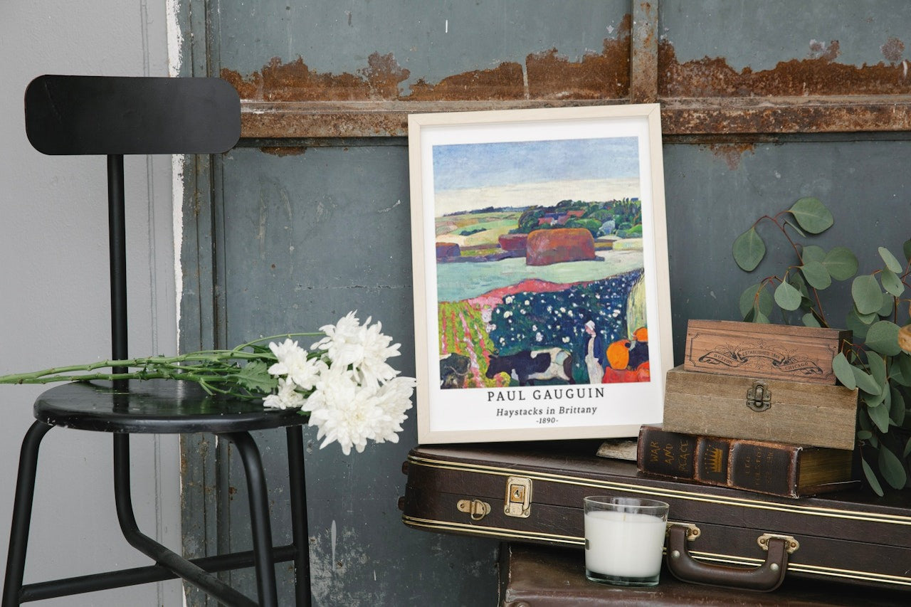 PAUL GAUGIN PAINTING CANVAS POSTER