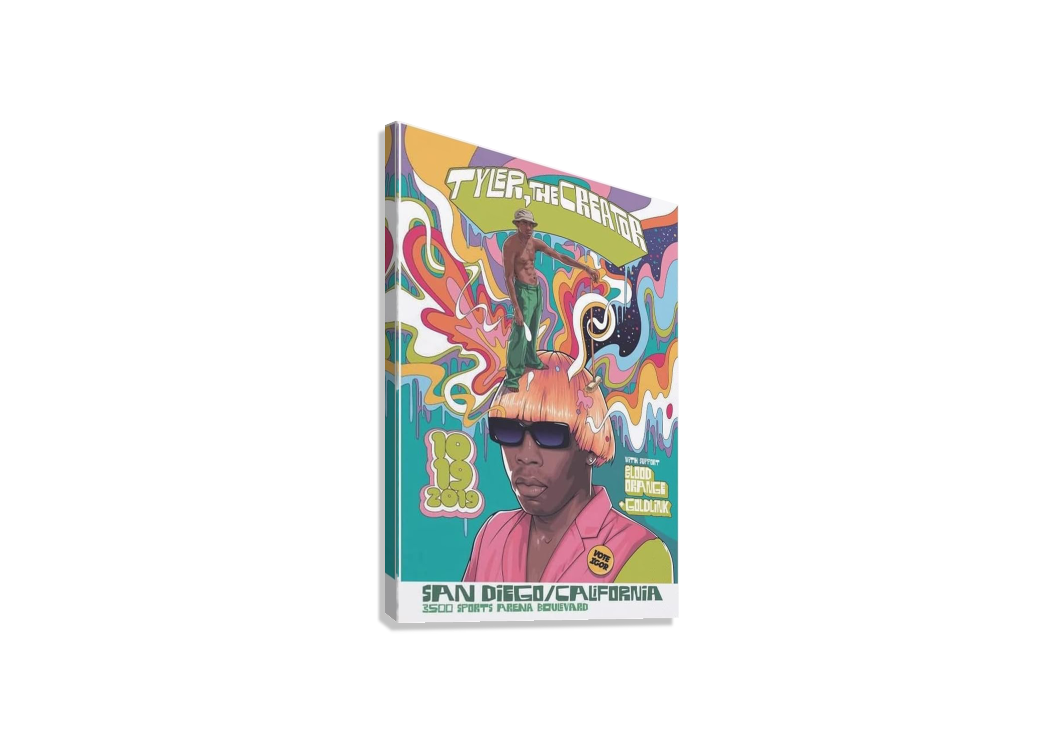 TYLER THE CREATOR CANVAS POSTER