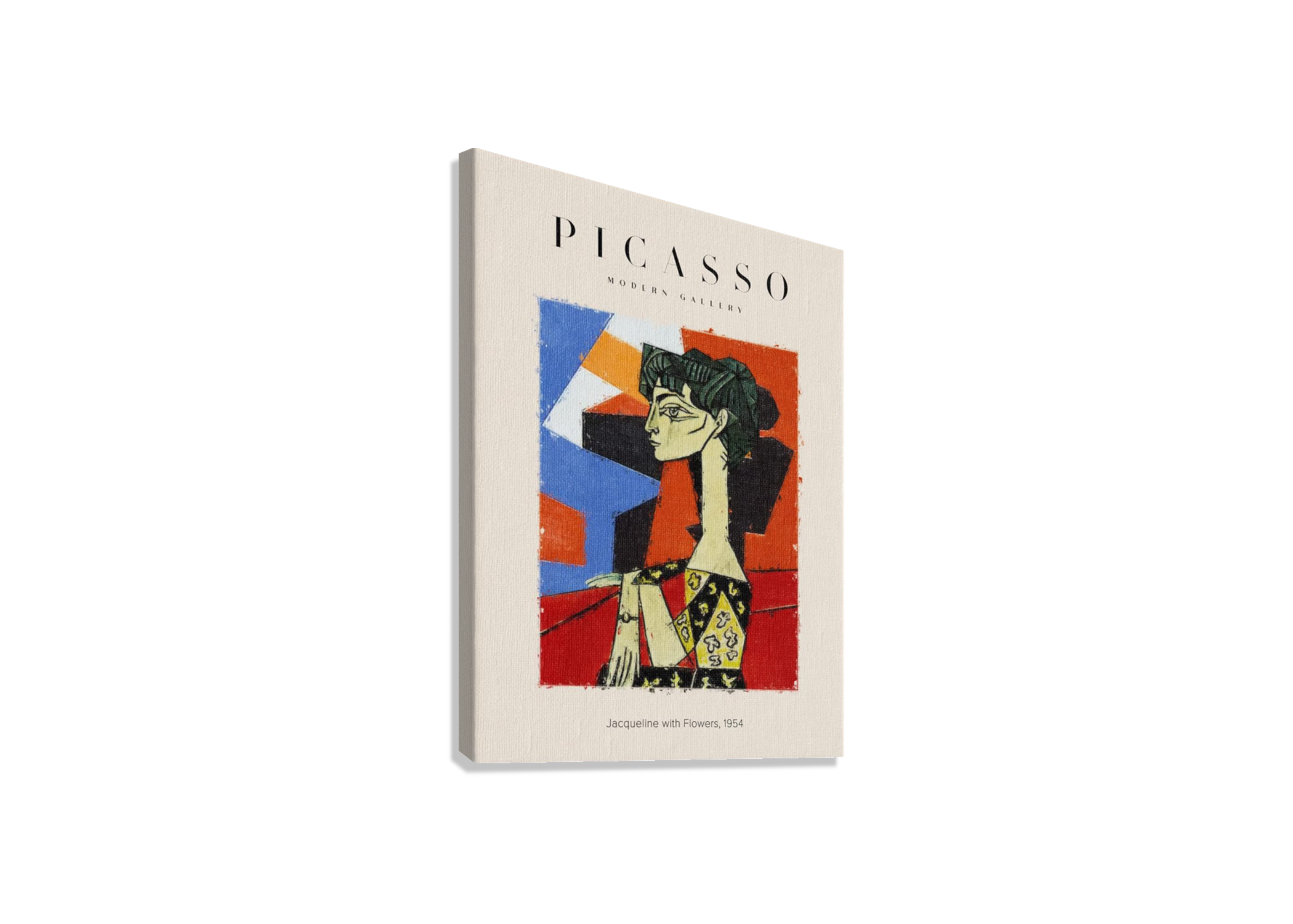 PICASSO ABSTRACT PAINTING CANVAS POSTER