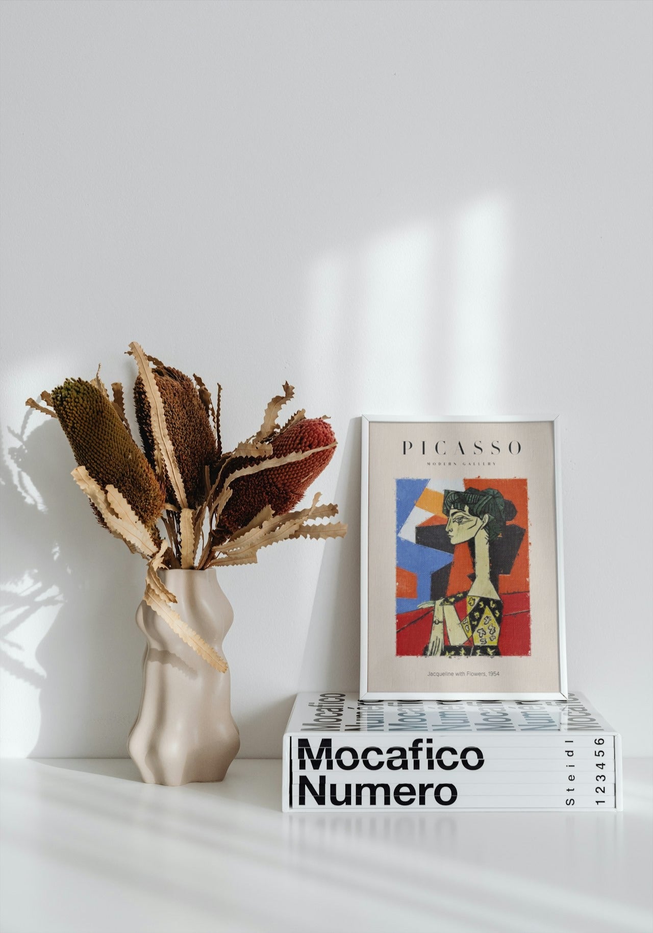 PICASSO ABSTRACT PAINTING CANVAS POSTER