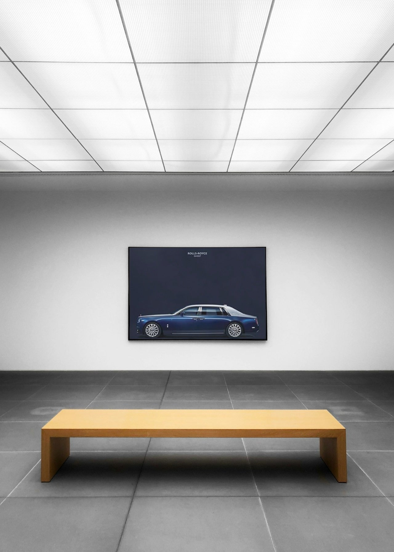 ROLLSROYCE CANVAS POSTER