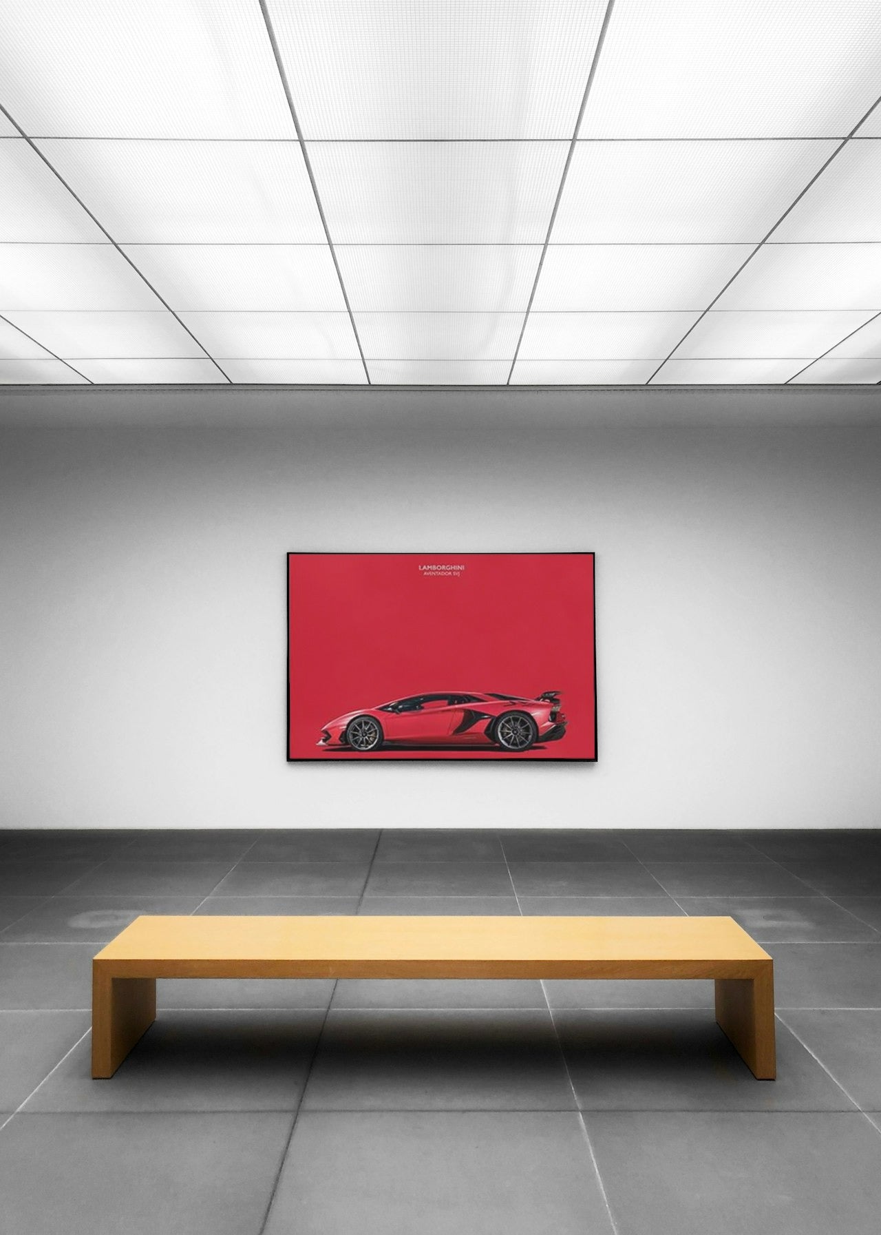 LAMBORGINI CANVAS POSTER