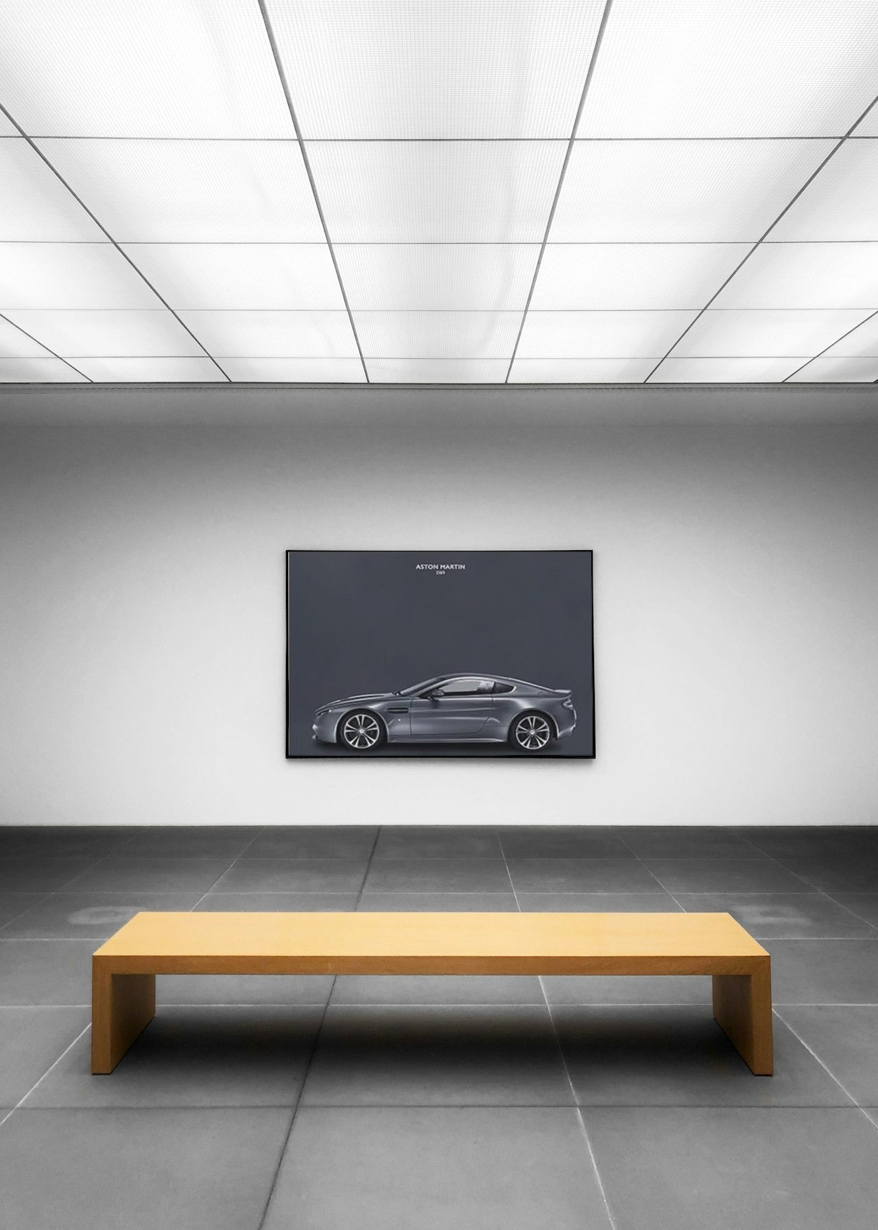 ASTON MARTIN CANVAS POSTER