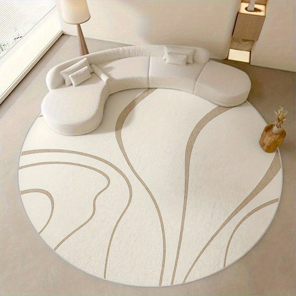 BEIGE ABSTRACT 3 RUG